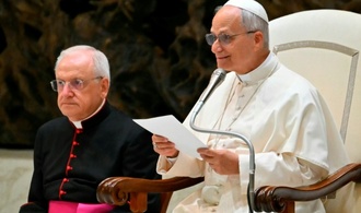 ''Großer Schritt'': Papst Leo trifft erstmals Missbrauchsopfer