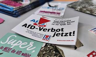 Abgeordnete arbeiten an einem neuen Anlauf für AfD-Verbot
