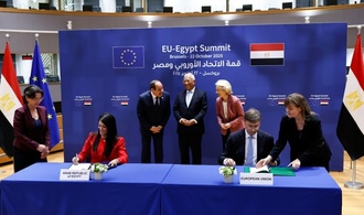 EU sagt Kairo bei erstem EU-Ägypten-Gipfel Hilfen von vier Milliarden Euro zu