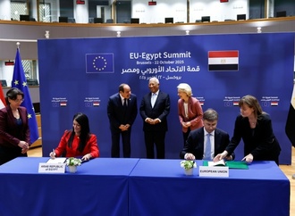 EU sagt Kairo bei erstem EU-Ägypten-Gipfel Hilfen von vier Milliarden Euro zu