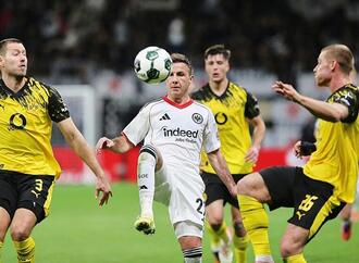 DFB-Pokal: Dortmund schlägt Frankfurt im Elfmeterschießen