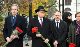 Westliche Botschafter gedenken in Moskau der Stalin-Opfer