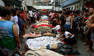 Behörde: Mindestens 132 Tote bei Polizeieinsatz gegen Drogenbande in Rio de Janeiro