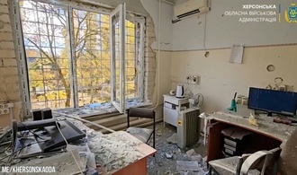 Ukraine meldet neun Verletzte bei russischem Angriff auf 
Kinderkrankenhaus