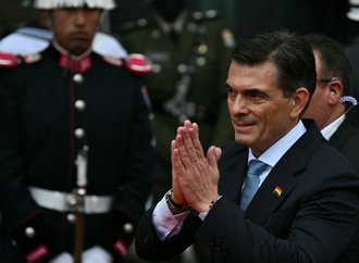 Christdemokrat Paz als neuer Präsident Boliviens vereidigt