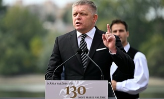 Kreide-Proteste gegen Regierung in der Slowakei