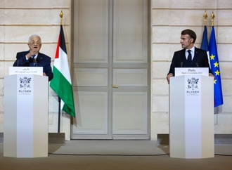 Macron und Abbas richten Arbeitsgruppe für Verfassung von Palästinenserstaat ein