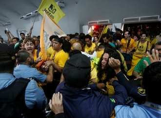 UN-Klimakonferenz: Zusammenstoß zwischen indigenen Demonstranten und Sicherheitskräften
