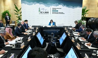 G7-Außenminister fordern sofortige Waffenruhe in der Ukraine