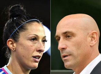 Nach Kuss-Affäre in Spaniens Fußball: Rubiales bei Buchpremiere mit Eiern beworfen