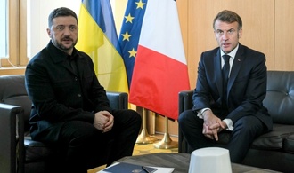 Frankreichs Präsident Macron empfängt Selenskyj am Montag in Paris