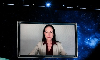 Venezolanische Oppositionsführerin Machado blickt auf ''neue Ära'' ohne Maduro