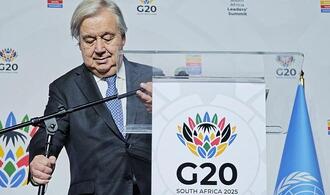 Guterres ruft G20-Staaten zu mehr Klimaschutz auf
