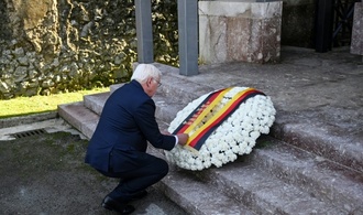 ''Ich verneige mich vor den Opfern'': Steinmeier gedenkt der Opfer von Guernica