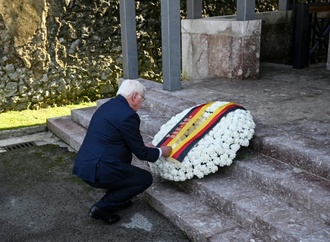 ''Ich verneige mich vor den Opfern'': Steinmeier gedenkt der Opfer von Guernica
