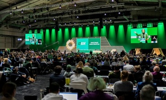 Grüne setzen Parteitag mit Beratungen zu Klimaschutz und Energiewende fort