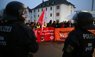 Neue AfD-Jugend: Beginn von Gründungstreffen verzögert sich wegen Protesten