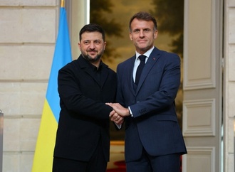 Macron empfängt ukrainischen Präsidenten Selenskyj in Paris