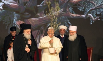 Papst ruft Religions-Vertreter im Libanon zu Toleranz und Gewaltfreiheit auf