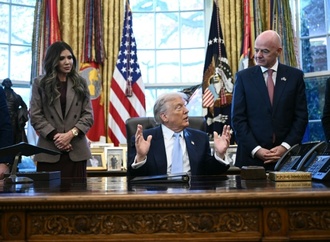 Trump am Freitag bei Fifa-Auslosung: Spekulationen über ''Friedenspreis''-Vergabe