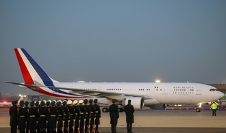 Macron zu viertem Staatsbesuch in China eingetroffen