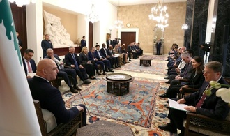 Präsident Aoun empfängt UN-Delegation: Libanesen ''wollen keinen neuen Krieg''