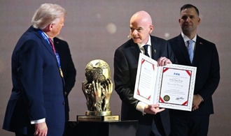 Fifa zeichnet Trump mit ''Friedenspreis'' aus