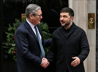 Selenskyj zu Treffen mit Merz, Starmer und Macron in London eingetroffen