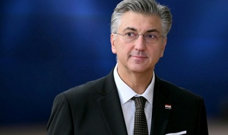 Bundeskanzler Merz empfängt kroatischen Ministerpräsidenten Plenkovic in Berlin