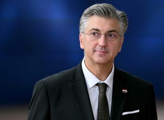 Bundeskanzler Merz empfängt kroatischen Ministerpräsidenten Plenkovic in Berlin