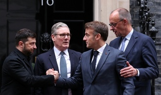 Ukraine-Krieg: Merz, Macron und Starmer telefonieren mit Trump