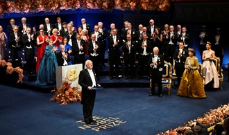 Nobelpreise für Literatur und Wissenschaften in Stockholm verliehen