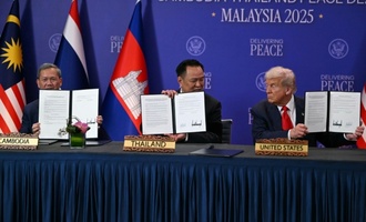 Trump schwört Thailand und Kambodscha erneut auf Frieden ein