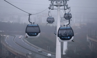 Erste Stadtseilbahn in Paris eröffnet - Linie C1 verbindet Vororte mit Metro