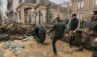 Rinder-Virus: Französische Bauern protestieren gegen das Keulen von Herden