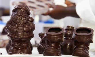 Deutsche Süßwarenindustrie stellt dieses Jahr weniger Schoko-Weihnachtsmänner her
