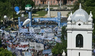 Argentinien: Tausende bei erstem großen Protest gegen Mileis Arbeitsmarktreform