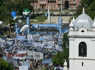 Argentinien: Tausende bei erstem großen Protest gegen Mileis Arbeitsmarktreform