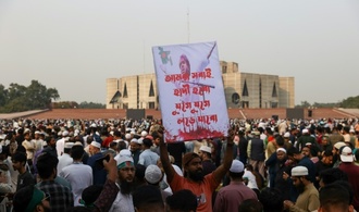 Beerdigung in Bangladesch: Zehntausende trauern um getöteten Studentenführer