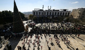 Erste Weihnachtsfeier seit Beginn des  Gaza-Kriegs in Bethlehem