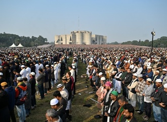 Staatsbegräbnis für Ex-Regierungschefin Zia in Bangladesch
