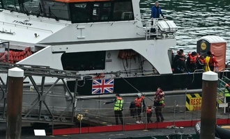 Großbritannien: Zahl der über Ärmelkanal kommenden Migranten auf höchstem Stand seit 2022