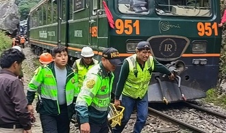 Ein Toter bei Zugunglück nahe Inka-Stadt Machu Picchu - Menschliches Versagen vermutet