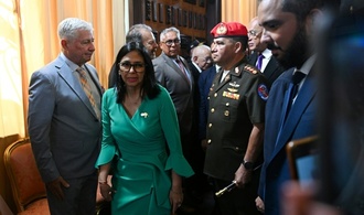 Delcy Rodríguez als venezolanische Interimspräsidentin vereidigt