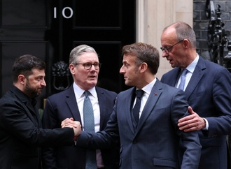 Merz bereit zu deutscher Beteiligung an Ukraine-Sicherung - jenseits der Grenze