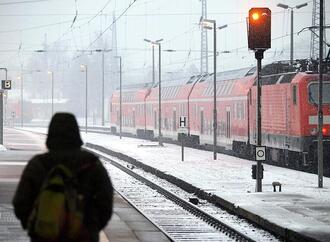 Bahn kündigt weitere Zugausfälle wegen ''Winterwitterung'' an
