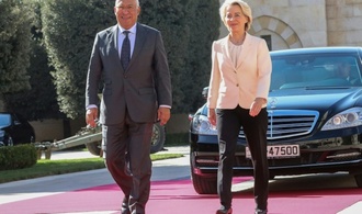 Von der Leyen und Costa treffen Syriens Präsidenten Scharaa in Damaskus