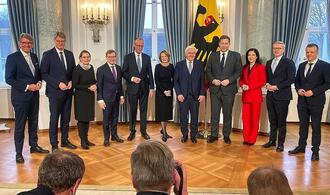 Neujahrsempfang: Steinmeier fordert mehr Schutz für Infrastruktur