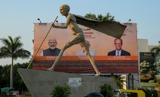 Merz will bei Reise nach Indien Abhängigkeit des Landes von Russland verringern