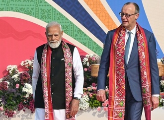 Merz: 250.000 Menschen in Indien nehmen aktuell an einem Deutschkurs teil